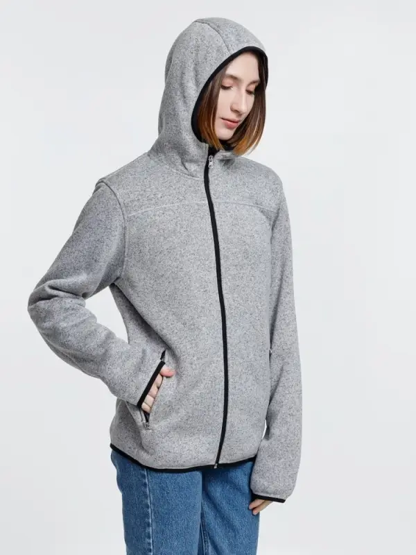 Куртка с капюшоном унисекс Gotland, серая, размер M Куртка с капюшоном унисекс Gotland, серая, размер M