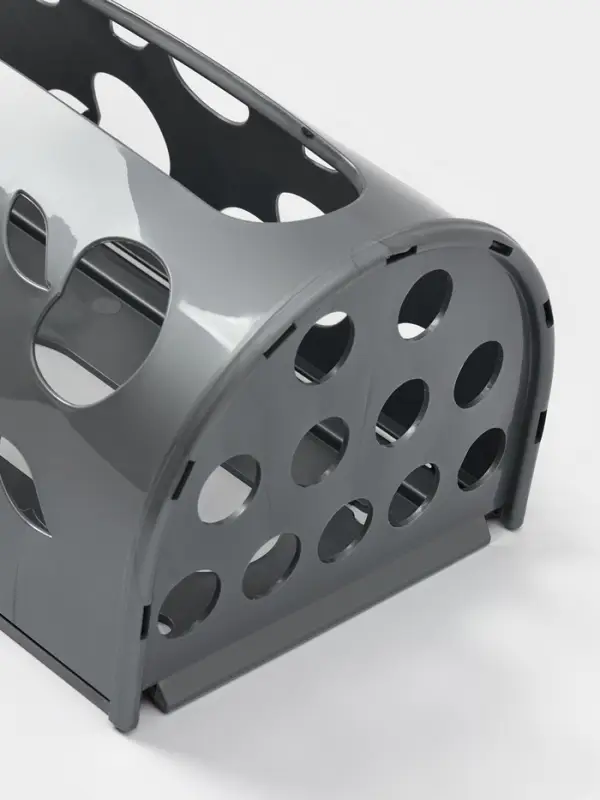 Корзина для пакетов Darel plastic &laquo;Яблоко&raquo;, пластик, 16&times;13.5&times;37.5 см, МИКС