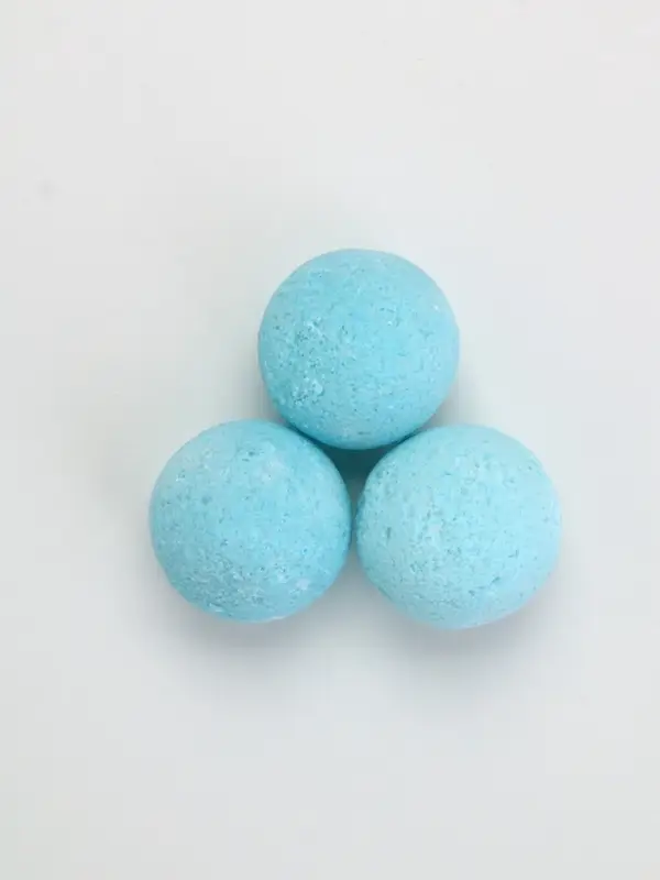 Бомбочки для ванны &laquo;С Новым годом!&raquo;, 3&times;40 г, аромат ванильный десерт, Чистое счастье