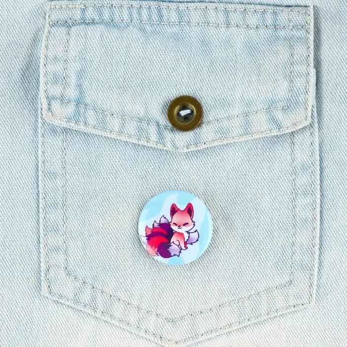 Значок металлический закатной «Милые анимешки», d=2.5 cм, МИКС