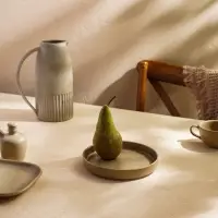 Тарелка SL Home &laquo;Песчаный бриз&raquo;, d=19 см, фарфор, бежевая