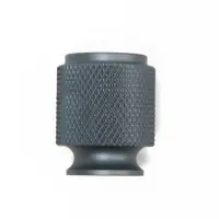 Ручка-кнопка CAPPIO PK327, d=20 мм, цвет графит, 8 шт.