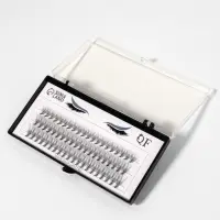 Набор накладных ресниц &laquo;Классика&raquo;, пучки, 10, 12, 14 мм, толщина 0.1 мм, изгиб D, 10 D