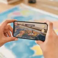 Карта Мира интерактивная, политическая, 101&times;70 см, 1:32 М, ламинированная, настенная