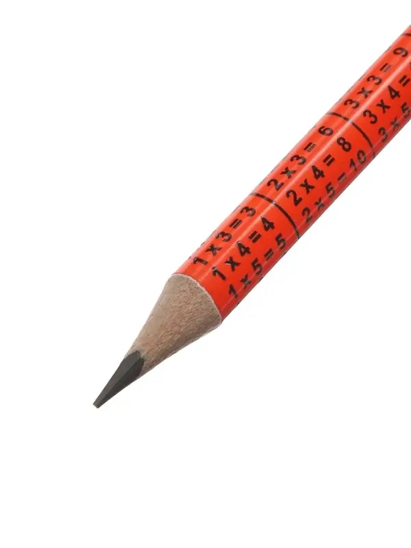 Карандаш чернографитный ErichKrause Neon, круглый, с ластиком, HB, в тубусе, МИКС