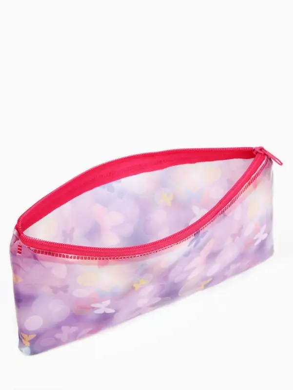 Косметичка на молнии, цвет розовый