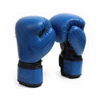 Боксерские перчатки FIGHT EMPIRE, B8102, синие, размер 12 oz
