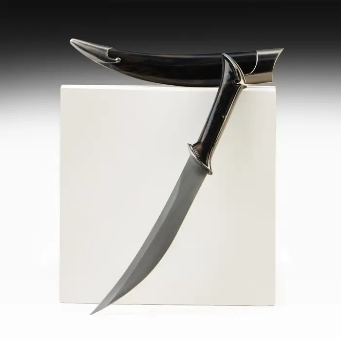 Макет оружия &laquo;Сувенирный нож. Узор&raquo;, чёрный в чехле, пластик, 28 см