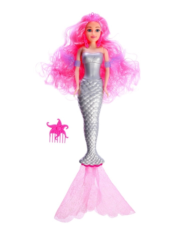 Кукла-русалка Кукла-русалка "Волшебное преображение", МИКС
