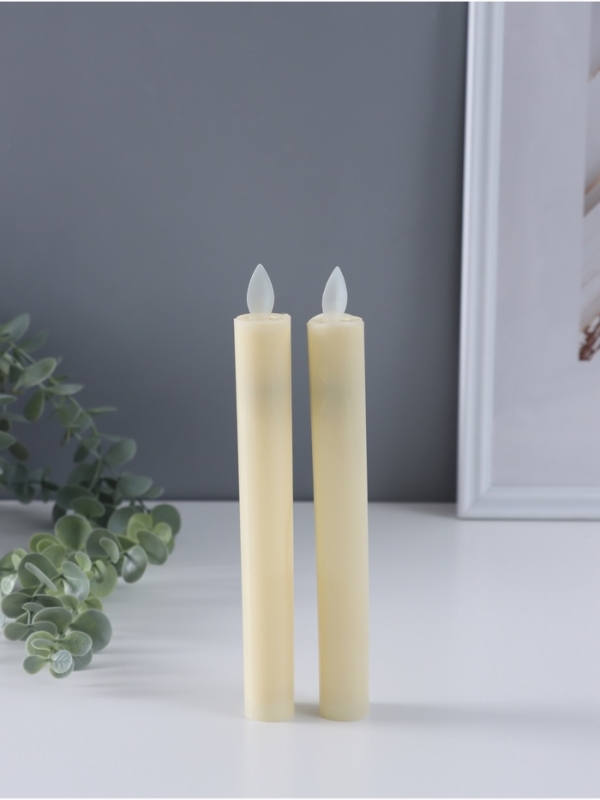 Ночник свеча Ночник свеча "Романтика" набор 2 шт LED 3xААА 2,2х2,2х22см