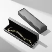 Футляр под браслет/цепочку/часы &laquo;Квадро&raquo; классический, 22&times;5.5, серый