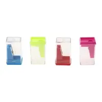 Набор точилок &laquo;Классические&raquo;, 4 штуки, с контейнерами, 4 цвета