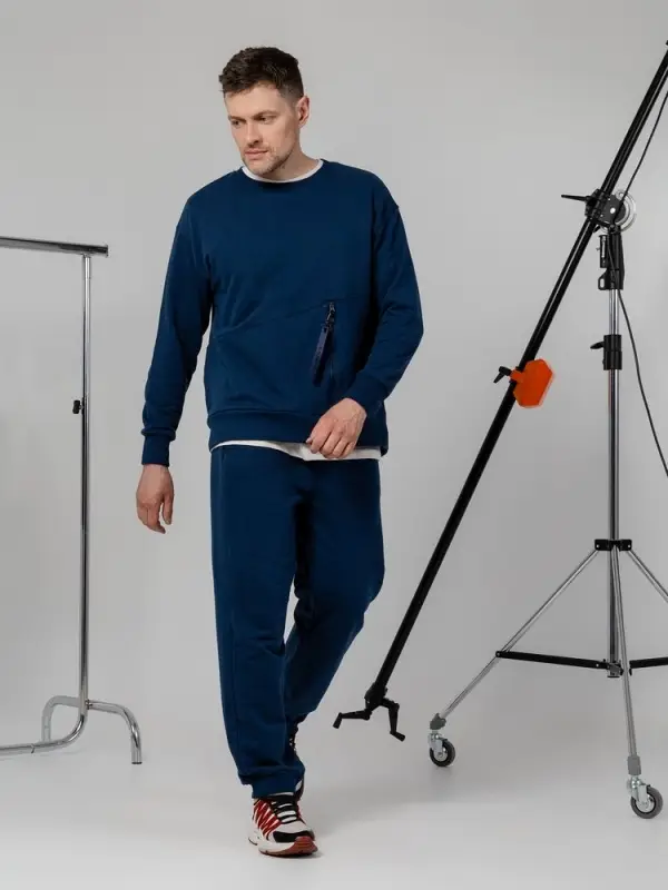 Свитшот унисекс Kosmos 2.0, красный, размер XS/S Свитшот унисекс Kosmos 2.0, красный, размер XS/S