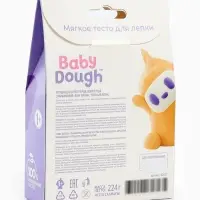 Тесто BabyDough 4 шт в коробке зеленый щипок №3