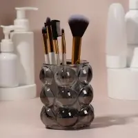 Подставка для хранения косметических принадлежностей &laquo;Bubble&raquo;, 10&times;8 см, чёрная