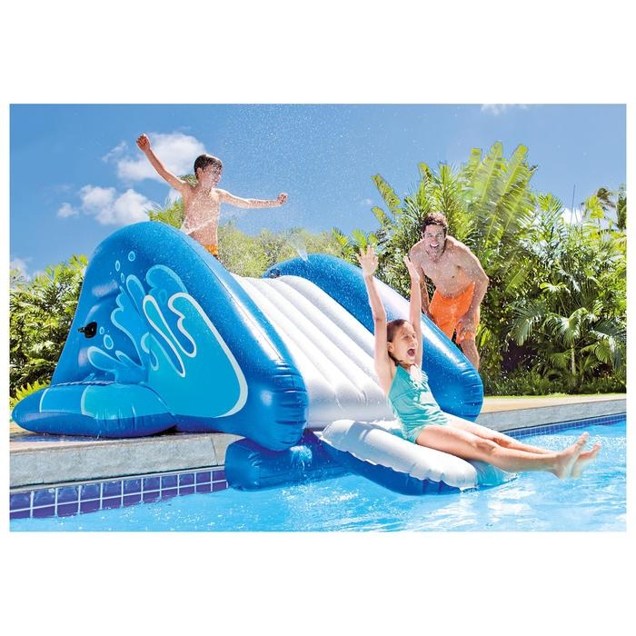 Горка надувная, водная, 333 х 206 х 117 см, от 6 лет, 58849NP INTEX Горка надувная, водная, 333 х 206 х 117 см, от 6 лет, 58849NP INTEX