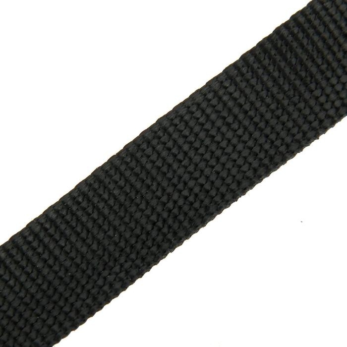 Поводок 7 м х 2,5 см, чёрный с красным Поводок 7 м х 2,5 см, чёрный с красным