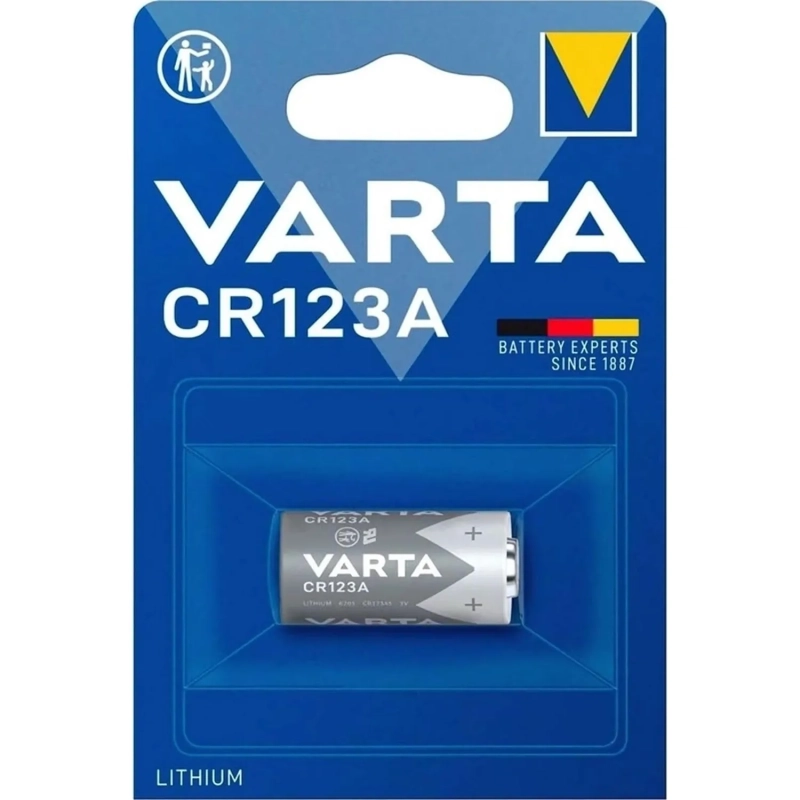 Батарейка Varta Professional CR123A 1шт Lithium 3V (6205) (1/10/100)