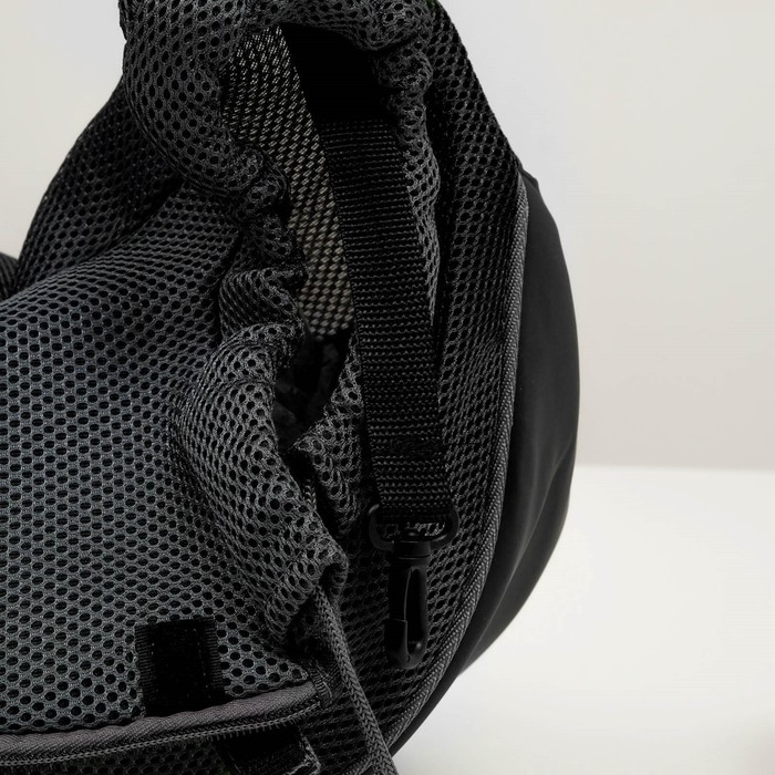 Сумка-переноска Сумка-переноска "Слинг" для животных, 37 х 20 см, чёрная