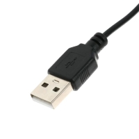 USB-разветвитель Luazon, 4 порта с индивидуальными выключателями, черный