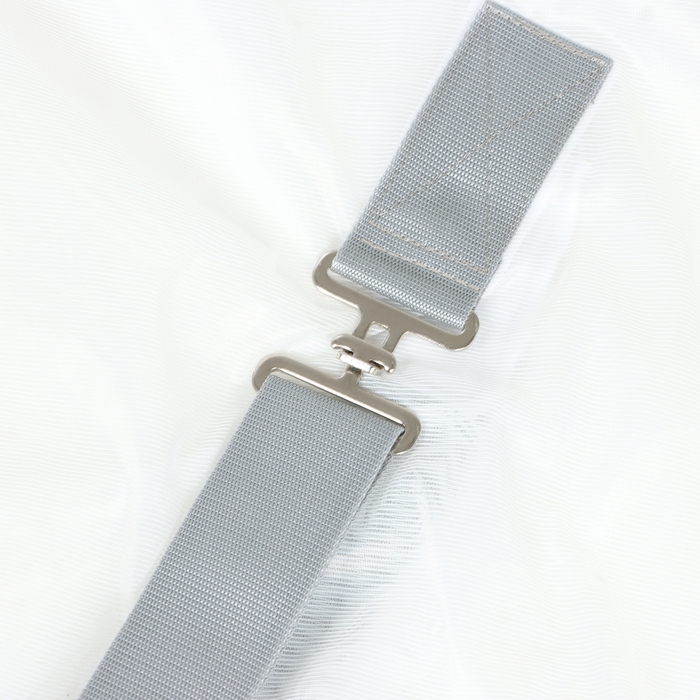 Попона москитная с подпузными ремнями, белый, 145 см Попона москитная с подпузными ремнями, белый, 145 см