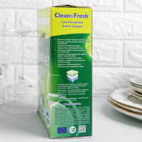 Таблетки для посудомоечных машин Clean & Fresh All in 1, 100 шт