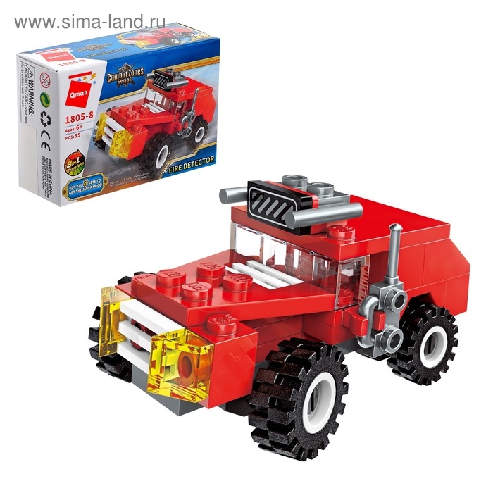 Конструктор Пожарные «Транспорт», 8 видов МИКС Конструктор Пожарные «Транспорт», 8 видов МИКС