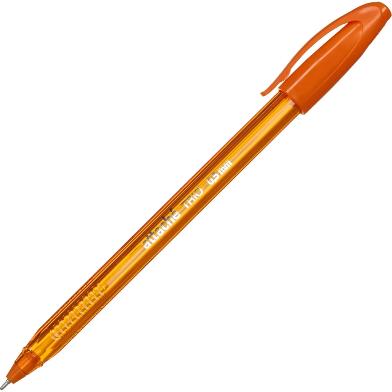 Набор шариковых ручек Attache Trio,лин 0,5мм, 10 цв/наб,масл, не авт