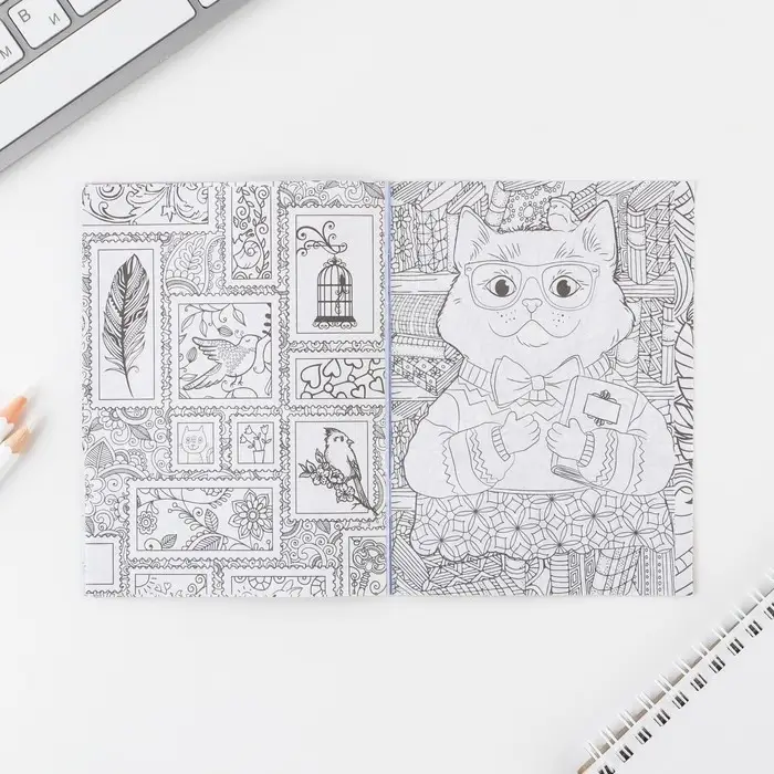 Анкета для девочек «Котик», А6, 16 листов Анкета для девочек «Котик», А6, 16 листов