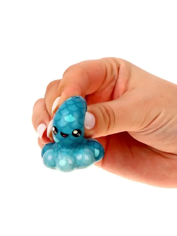 Сквиш антистресс - игрушка &laquo;Осьминог&raquo;, мялка, МИКС