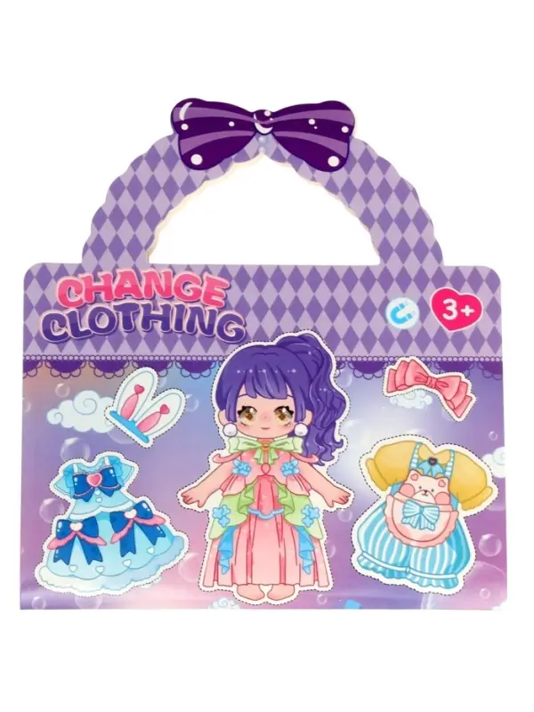 Магнитный набор &laquo;Модница&raquo; блестящий