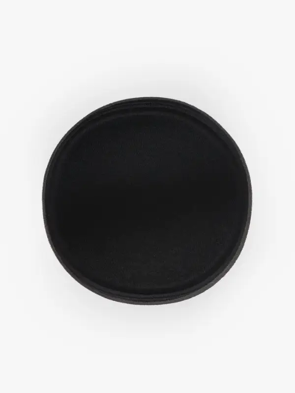 Чашки для бюстгальтера &laquo;Круг&raquo;, 2XL (52), d=16.5 см, пара, чёрные