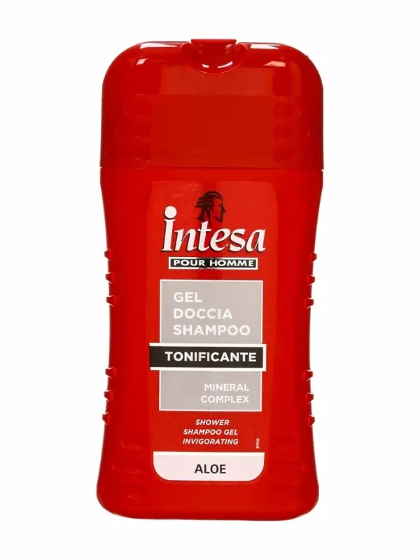 INTESA Шампунь-гель для душа Aloe and Mineral Complex 250мл INTESA Шампунь-гель для душа Aloe and Mineral Complex 250мл