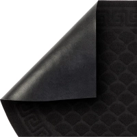 Коврик входной влаговпитывающий с тисн ХОЛЛ In'Loran 60х90см черн 130К-696