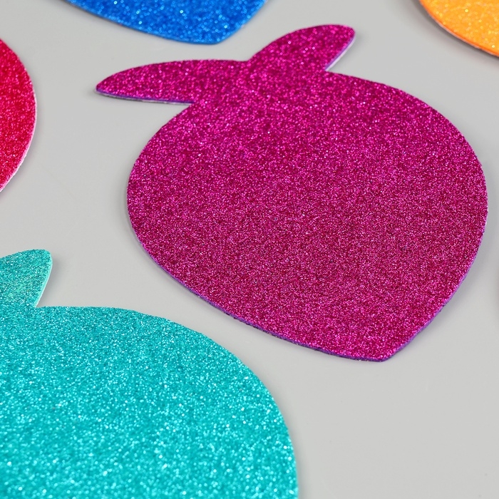 Набор наклеек из EVA  Набор наклеек из EVA "Рыбка", 6 шт, цвет МИКС