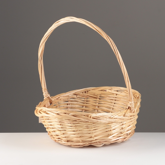 Набор корзин из 3 шт, 38х29х14/36 см, 32х23х13/31 см, 26х19х11/26 см, ива Набор корзин из 3 шт, 38х29х14/36 см, 32х23х13/31 см, 26х19х11/26 см, ива