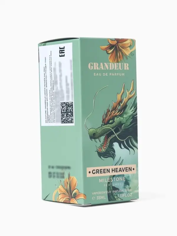 Парфюмерная вода мужская Milestone GRANDEUR GREEN HEAVEN, 35 мл (мотив Jean Paul Gaultier)