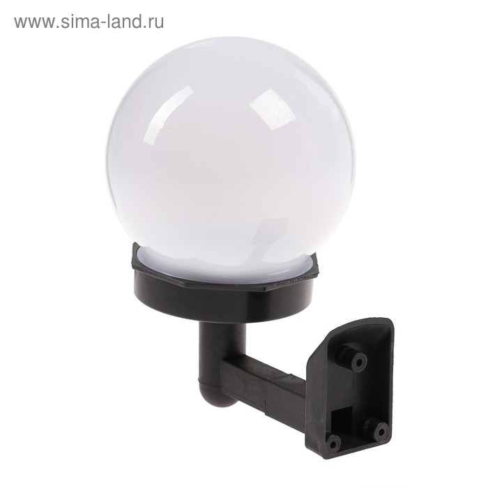 Садовый светильник на солнечной батарее «Шар», 10 × 15 × 14 см, 1 LED, свечение белое Садовый светильник на солнечной батарее «Шар», 10 × 15 × 14 см, 1 LED, свечение белое