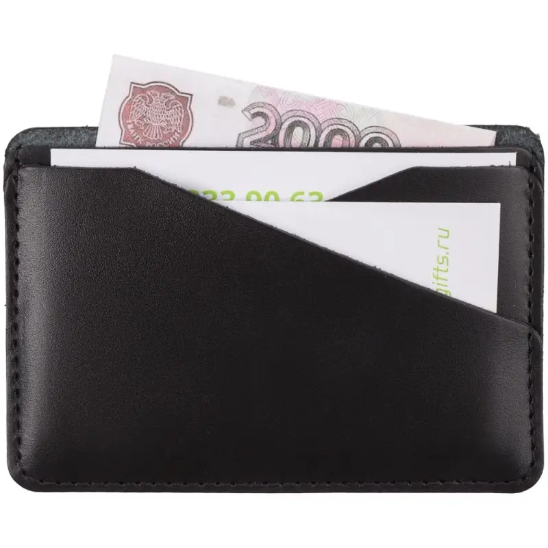 Чехол для карточек inStream, черный Чехол для карточек inStream, черный