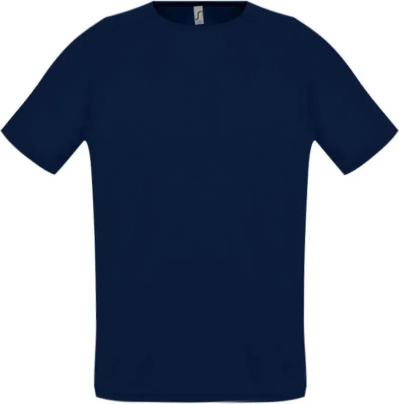 Футболка унисекс Sporty 140 темно-синяя, размер XXs Футболка унисекс Sporty 140 темно-синяя, размер XXs