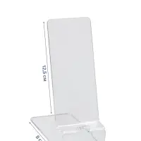 Подставка под телефон 8&times;12.5&times;5 см, оргстекло 2 мм, прозрачная