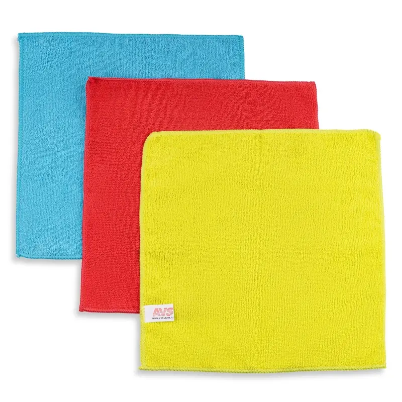 04 Набор салфеток для комплексного ухода AVS MF-6102 (микроф.- 3шт, 30х30см)