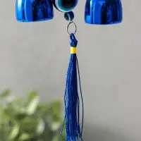 Музыка ветра &laquo;Дерево жизни в круге&raquo;, от сглаза, с кисточкой 2 колокольчика, 22&times;6.5 см