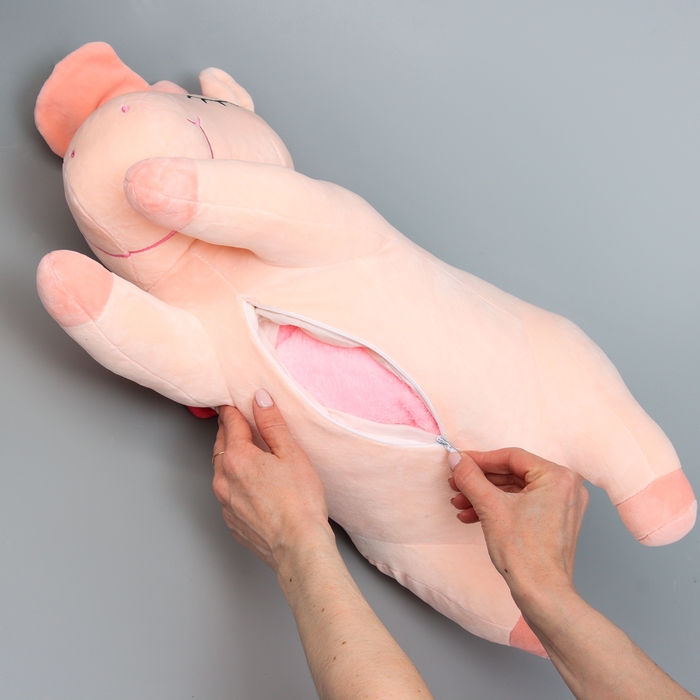 Мягкая игрушка &laquo;Единорог&raquo;, с пледом, 50 см, цвет розовый