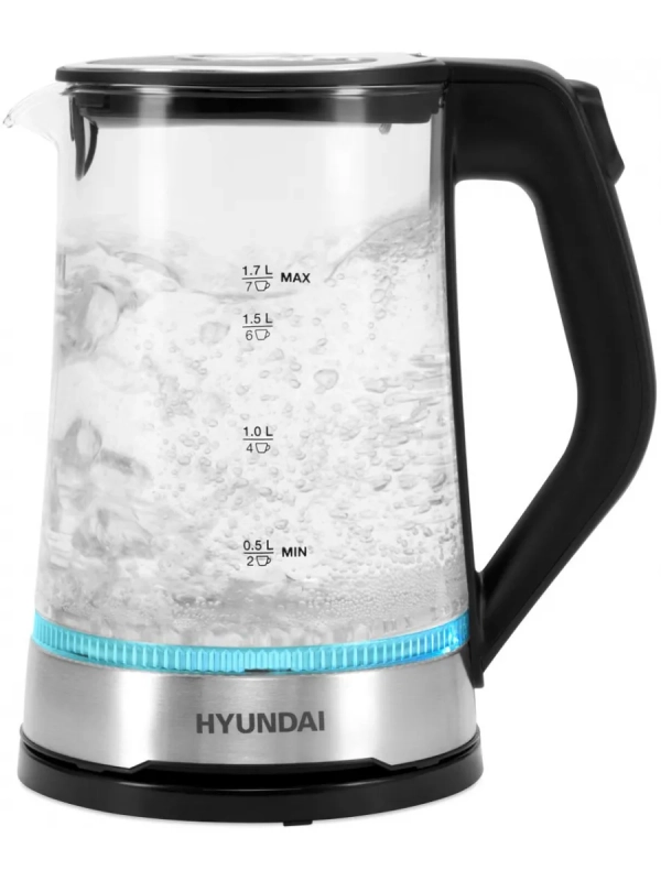 Чайник HYK-G3401 1,7л 2200Вт черный (стекло) Чайник HYK-G3401 1,7л 2200Вт черный (стекло)