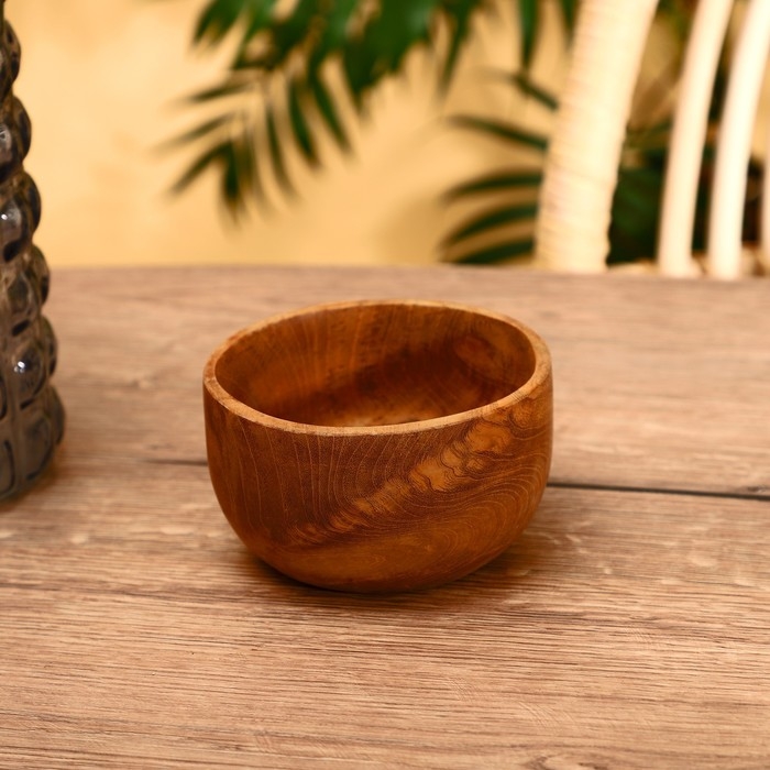 Миска 12х12х7 см, тиковое дерево Миска 12х12х7 см, тиковое дерево