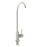 Кран для всех видов бытовых фильтров ZEIN К-04, нержавеющая сталь, сатин