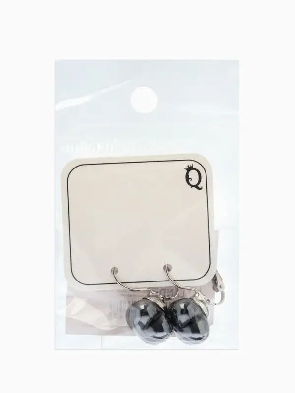 Серьги пластик &laquo;Цветок Майорика&raquo;, МИКС в серебре