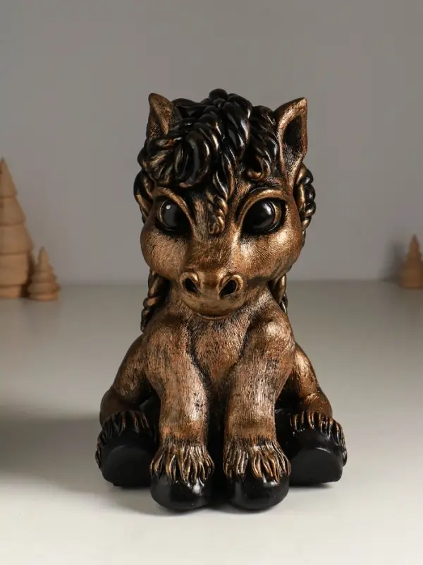 Копилка Копилка "Понни" 25х16х20 см, бронза