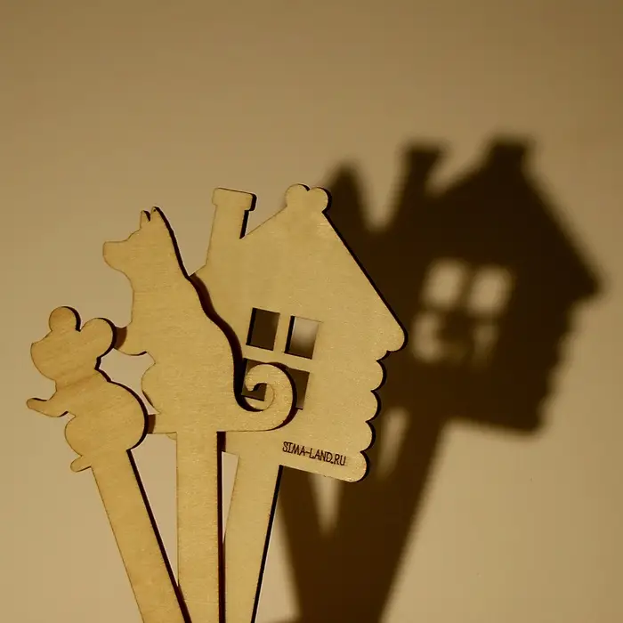 Театр теней &laquo;5 сказок&raquo;, с фонариком в наборе